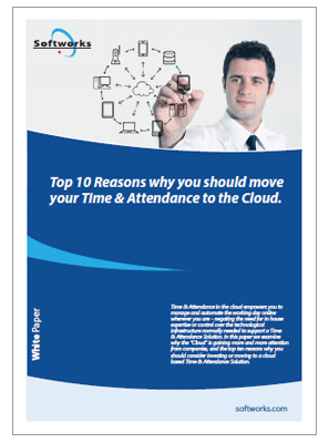 Cover image for Top 10 Reasons why you should move your Time & Attendance to the Cloud