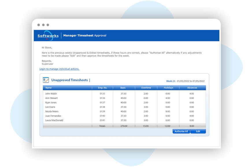 Honour Based Timesheets Step 3 image