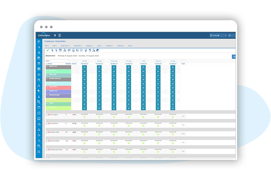 Solutions Employee Scheduling Software Screenshot 1