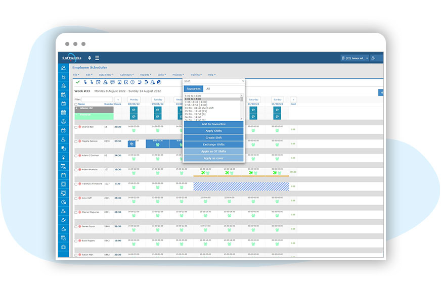 Solutions Employee Scheduling Software Screenshot 3