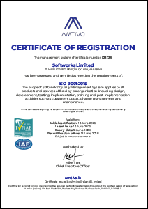 ISO 9001 Cert Softworks