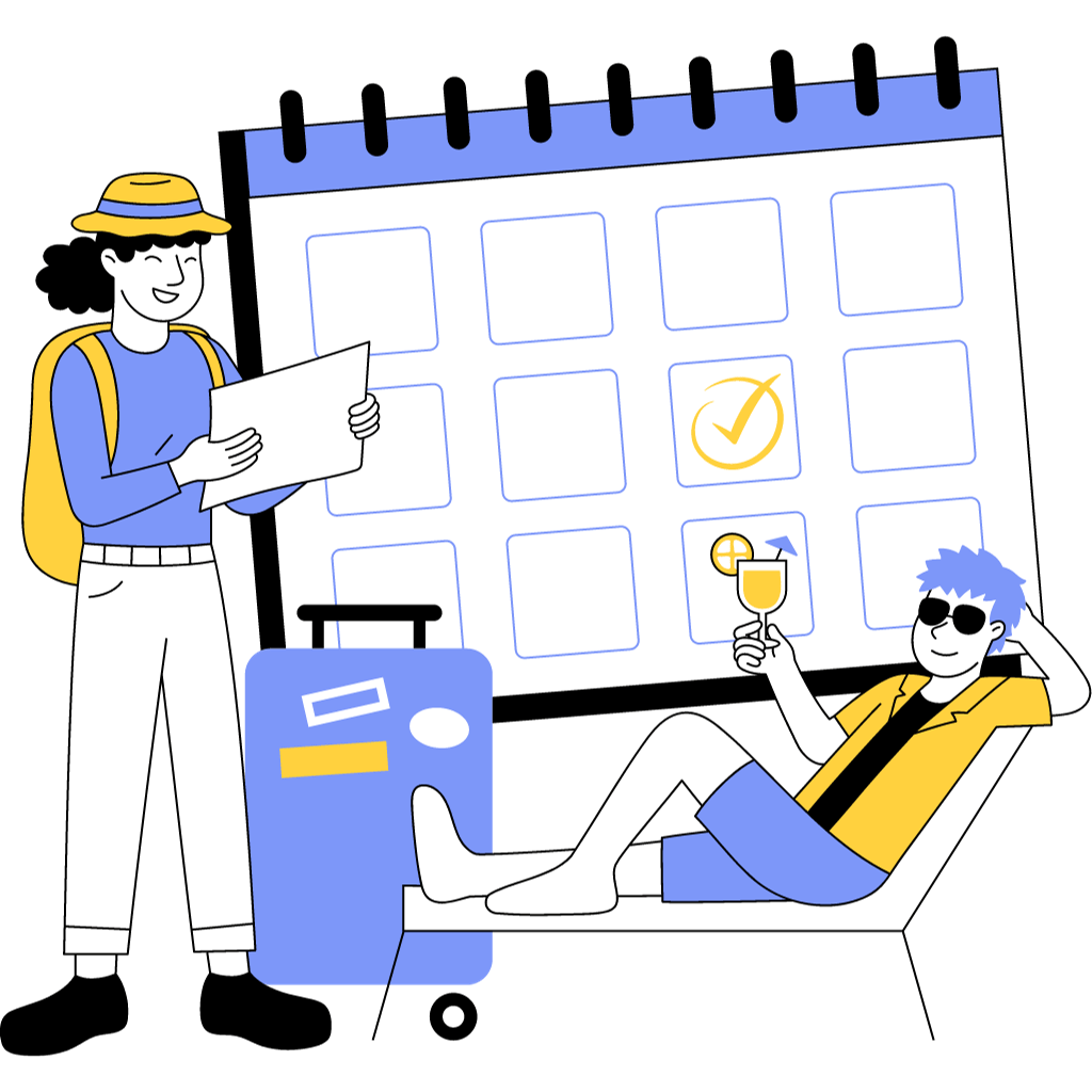 Employees on Vacation