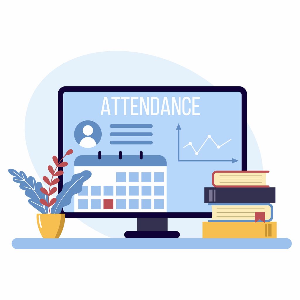 Attendance Management Tools Illustration