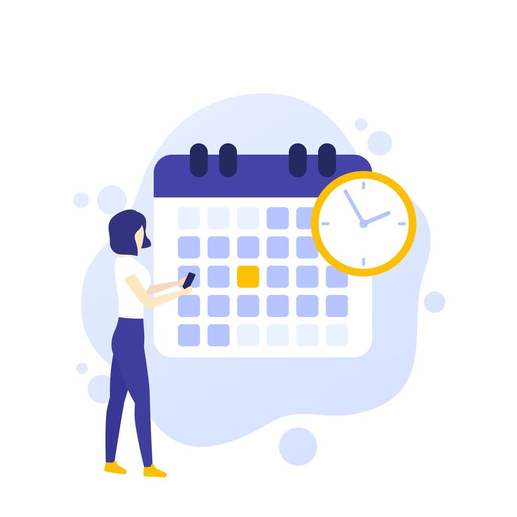 Employee Shift Scheduling Illustration