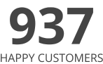 937 Happy Customers