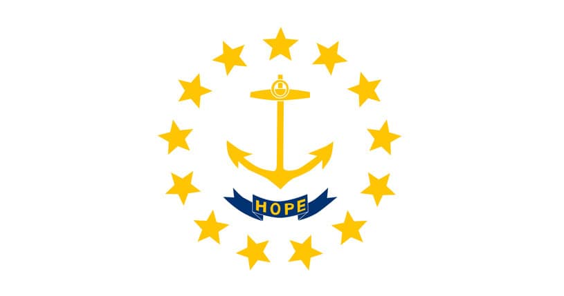 Rhode Island flag