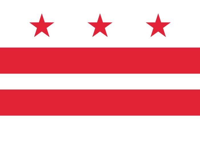 Washington D.C. flag