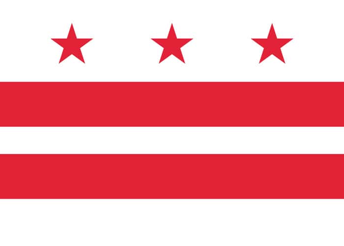 Washington D.C. flag